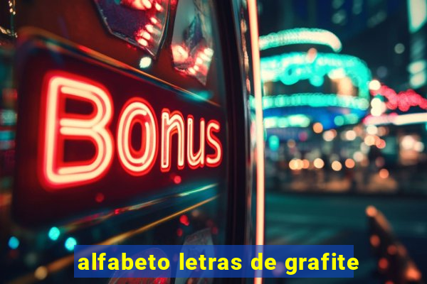 alfabeto letras de grafite